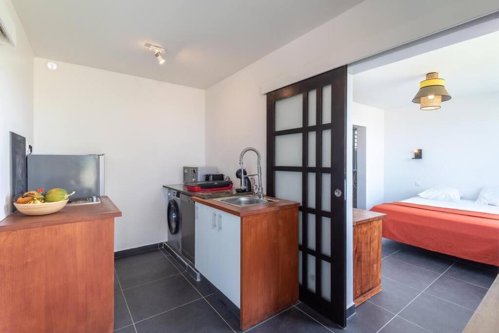 T3 Lumineux Avec Vue Exceptionnelle Et Piscine Oasis De Nature Et Serenite Petit-Canal Extérieur photo